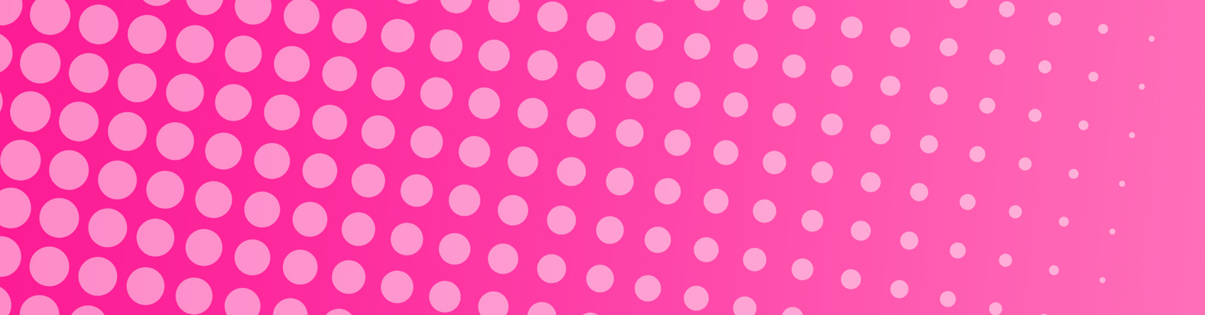 pink banner bar dot